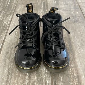 Dr Marten Patent leather boots